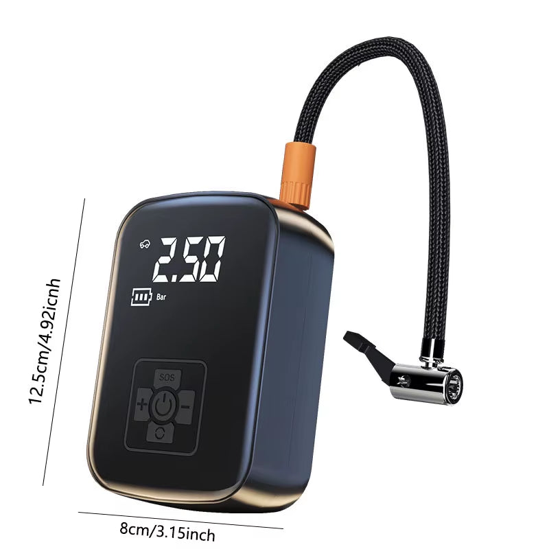 Wireless Car Air Compressor Air Pump Electric Tire Inflator Pump for Motorcycle Bicycle Boat AUTO Tyre Balls Inflatable